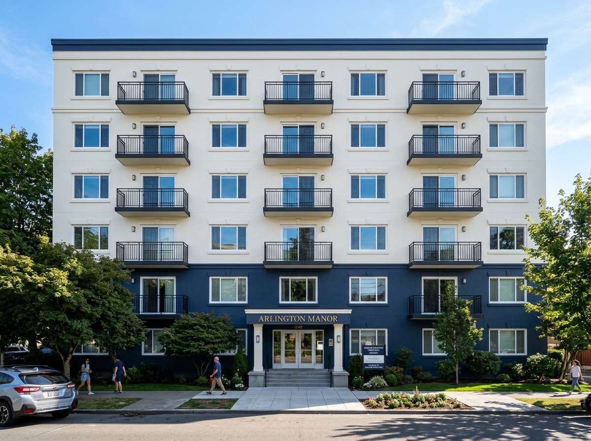 Building exterior restoration
